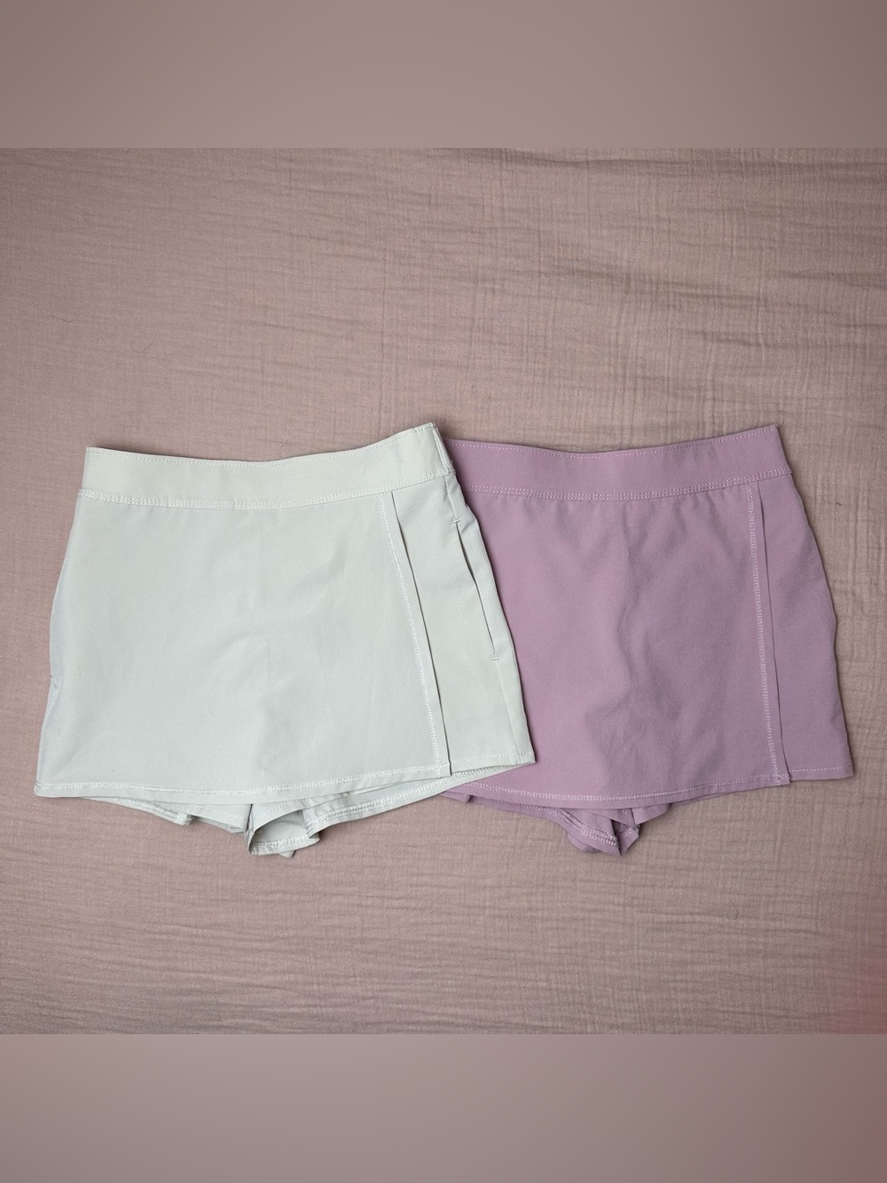 32 Degrees Cool Girls Skort Bundle XS 5/6 Pink Cream Tennis Golf Active